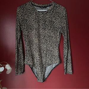 Leopard Print Bodysuit
